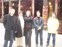 Prvi sastanak bosanskih Vikimedijanaca: S lijeva na desno Zeherovići, Mirela gospon Ade, Kal-El, Emx