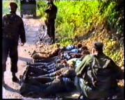 Serbian MUP About To Kill Srebrenica Civilians