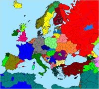 Etnička mapa Evrope